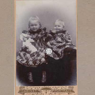 Kabinettfoto, um 1900