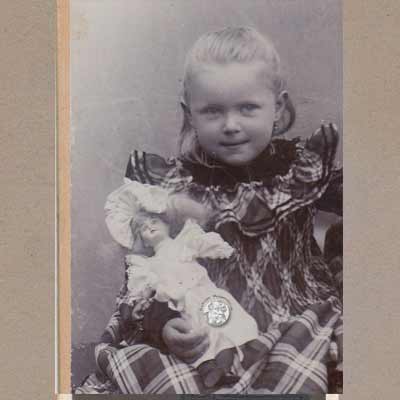 Kabinettfoto, um 1900