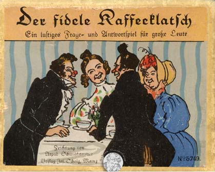 Der fidele Kaffeeklatsch - Jos. Scholz Mainz, 1910