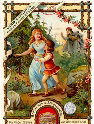 Liebig-Serie Nr. 423, Brüderchen und Schwesterchen, erschienen 1899