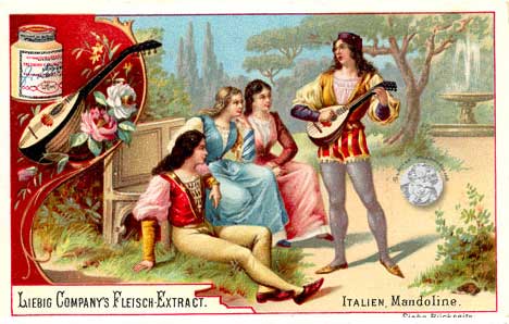 Liebig-Serie Nr. 337 Musikinstrumente