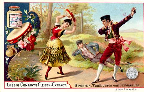 Liebig-Serie Nr. 337 Musikinstrumente