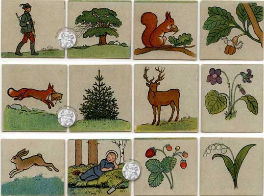 Frage- und Lottospiel, um 1900