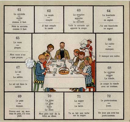 Frage- und Lottospiel, um 1900