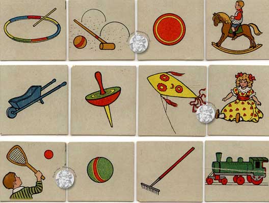 Frage- und Lottospiel, um 1900