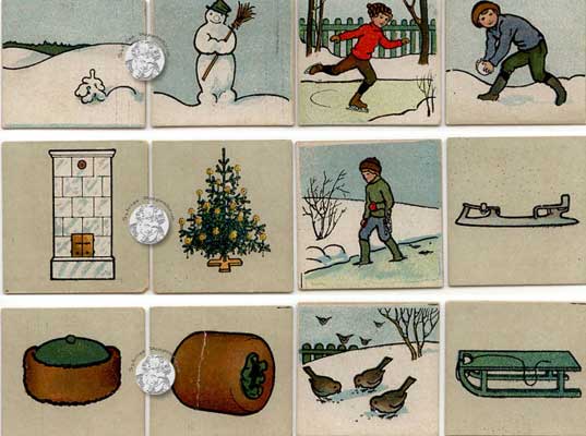 Frage- und Lottospiel, um 1900