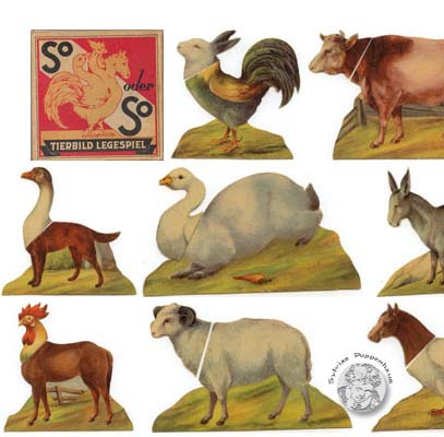So oder So - ein uraltes Tierbild Legespiel