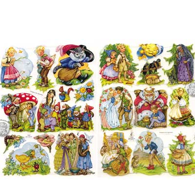 li. Bogen 7027, re. 7028 mit Glitzer, Genehmigung liegt vor