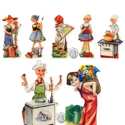 alte Oblaten aus den 50er/60er Jahren