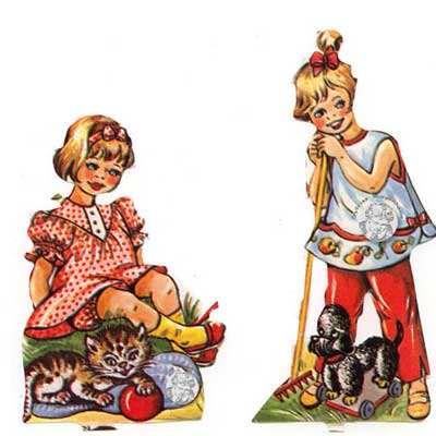 alte Oblaten aus den 50er/60er Jahren