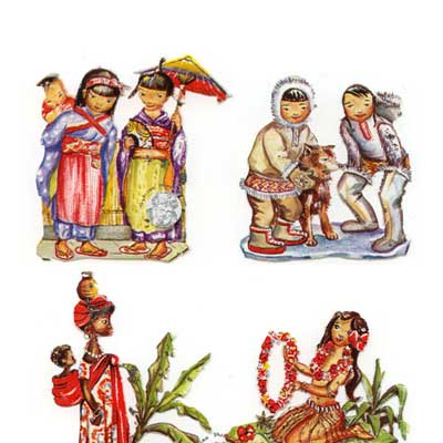 alte Oblaten aus den 50er/60er Jahren