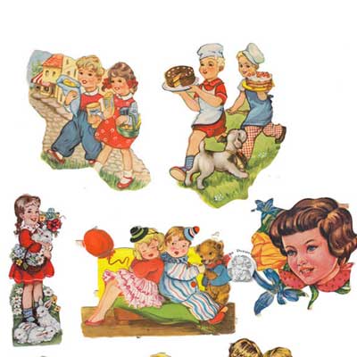 alte Oblaten aus den 50er/60er Jahren