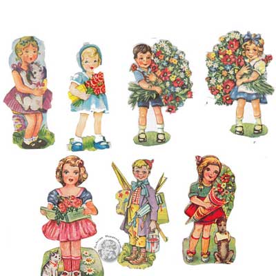 alte Oblaten aus den 50er/60er Jahren