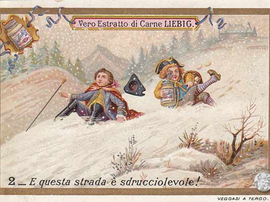 Liebig-Serie Kinder im Schnee - Bild 2