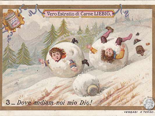 Liebig-Serie Kinder im Schnee - Bild 3