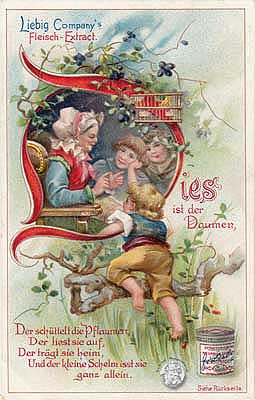 Liebig Serie Arnold 404/S. 571, Kinderreime III, 1898
