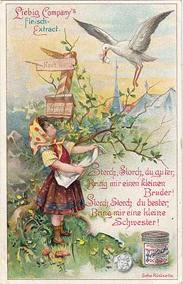 Liebig Serie Arnold 404/S. 571, Kinderreime III, 1898