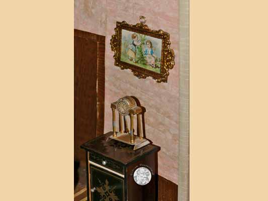 Kaminuhr Firma Gerlach