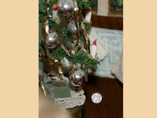 antike Puppenstube von vor 1920