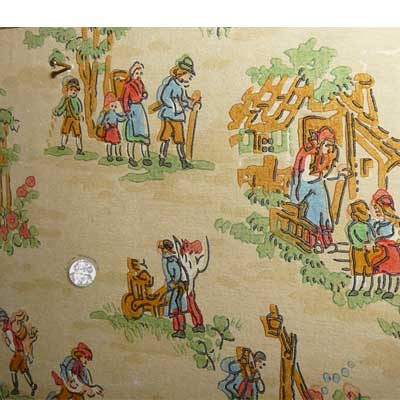 antike Puppenstube aus den 30er Jahren