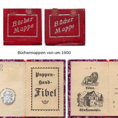 antike Puppenschule aus den 30er Jahren