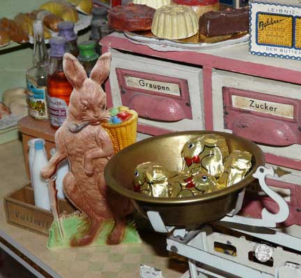 antiker Kaufladen 20er/30er Jahre