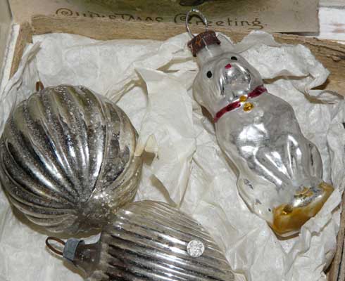 antiker Jugendstil-Standkaufladen