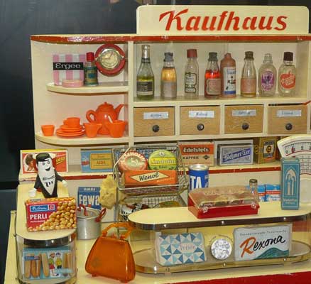 Wirtschaftswunder pur, Kaufhaus um 1955