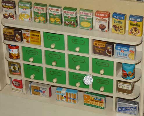 Kaufladen aus den 60er Jahren