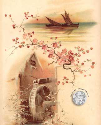 antikes Poesielalbum von 1879 - 1889