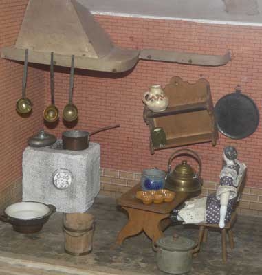 Küchenhaus mit Eck-Rauchfang, 1. Hälfte 19. Jahrhundert