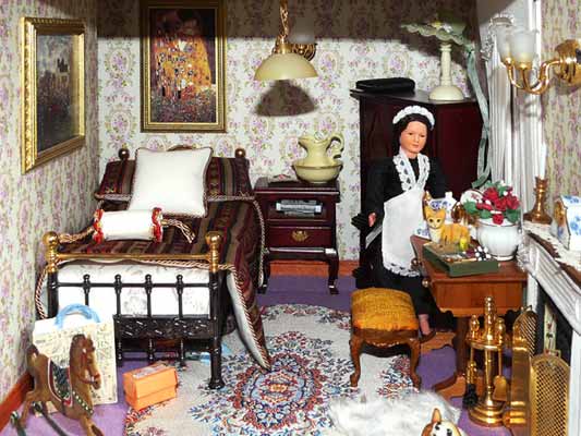 Das Schlafzimmer von Omi und Opi, Zimmer 1. Etage rechts