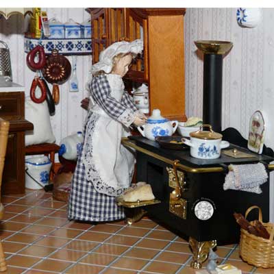 Omis Reich - die Küche, Zimmer unten rechts