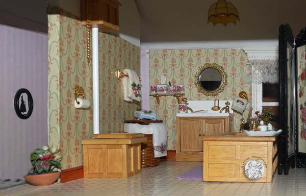 Das Badezimmer, 2. Etage rechts