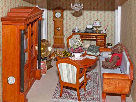 Die Kanzlei im Burghley Basement