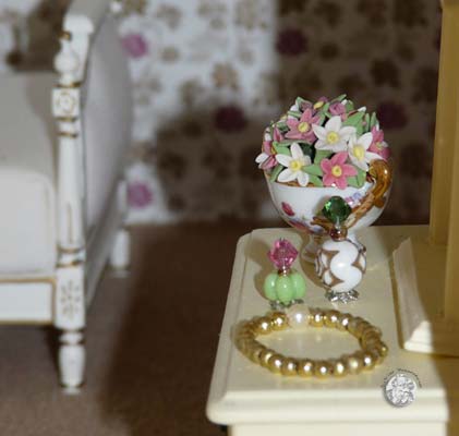 Das Schlafzimmer im Burghley Basement