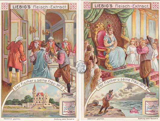 Liebig-Serie Der Fischer und seine Frau