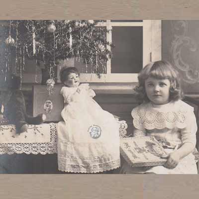 Fotopostkarte, um 1900