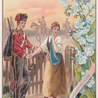 Blumensprache IV, Serie 396/562, 1898