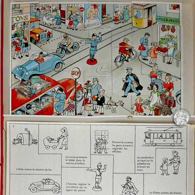 Wir sprechen Französisch, Otto Meier Verlag Ravensburg, um 1900