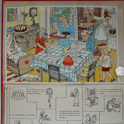 Wir sprechen Französisch, Otto Meier Verlag Ravensburg, um 1900