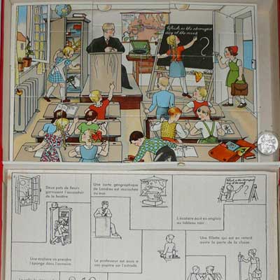 Wir sprechen Französisch, Otto Meier Verlag Ravensburg, um 1900