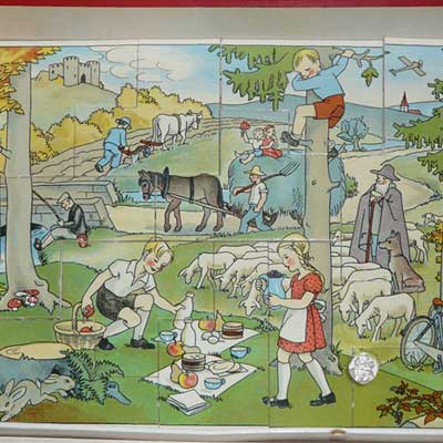 Wir sprechen Französisch, Otto Meier Verlag Ravensburg, um 1900