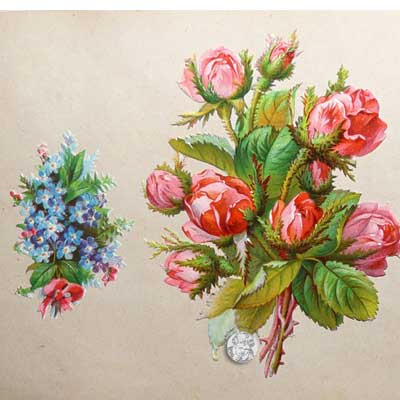 antikes Poesielalbum ab 1878