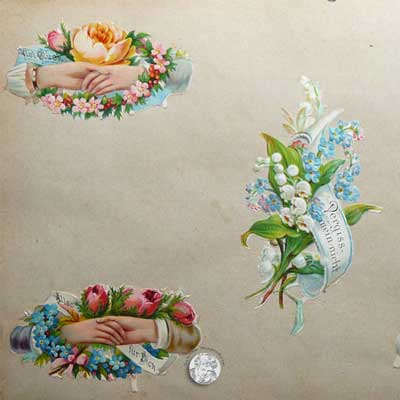 antikes Poesielalbum ab 1878