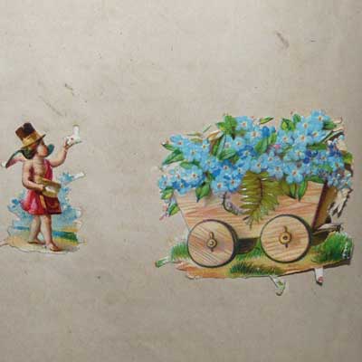 antikes Poesielalbum ab 1878