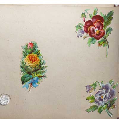 antikes Poesielalbum ab 1878