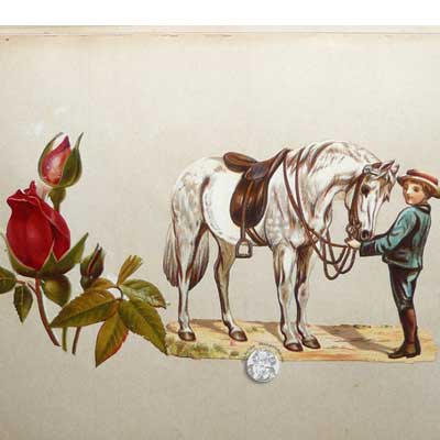 antikes Poesielalbum ab 1878 - Bild 1