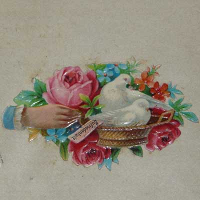 antikes Poesielalbum ab 1878