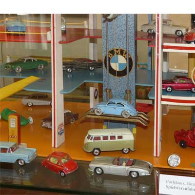 Parkhaus, Bundesrepublik, Fritz Löhmann Spielwarenfabrik, 1959